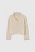 Gilet en coton fille Blanc 1 - vertbaudet enfant 