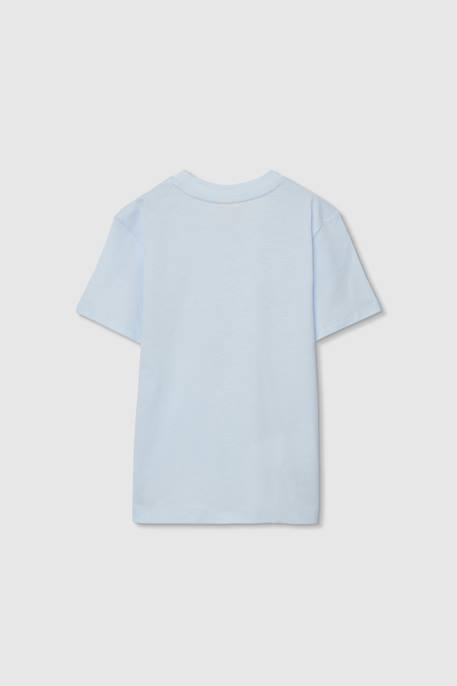 Pyjama enfant en coton à manches courtes Bleu 4 - vertbaudet enfant 