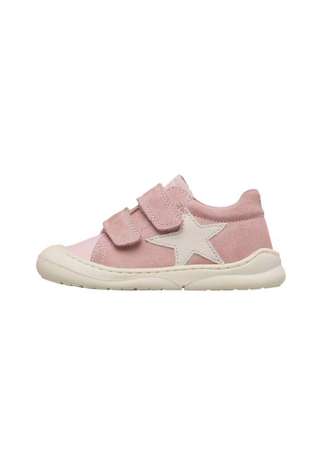 Chaussures en cuir et en daim babe 2 Céleste-blanc+Rose-blanc crème 8 - vertbaudet enfant 
