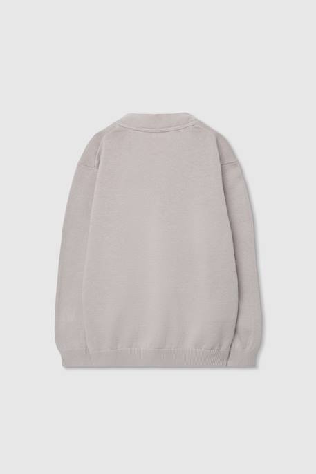 Cardigan à boutons Marron 2 - vertbaudet enfant 