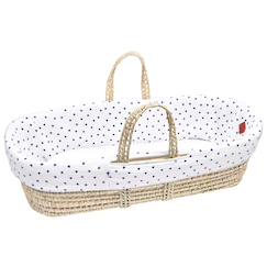 Puériculture-Couffin bébé avec matelas habillage et drap housse lovio