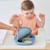 Assiette bébé silicone ventouse avec couvercle Bleu+Rose+Vert 2 - vertbaudet enfant 