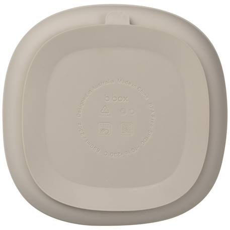 Assiette à ventouse et couvercle latte Beige 5 - vertbaudet enfant 