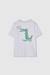 T-shirt enfant coton  crocodile Blanc 2 - vertbaudet enfant 