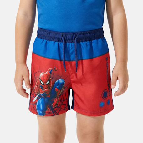 Short de bain garçon spiderman Bleu+Rouge 9 - vertbaudet enfant 