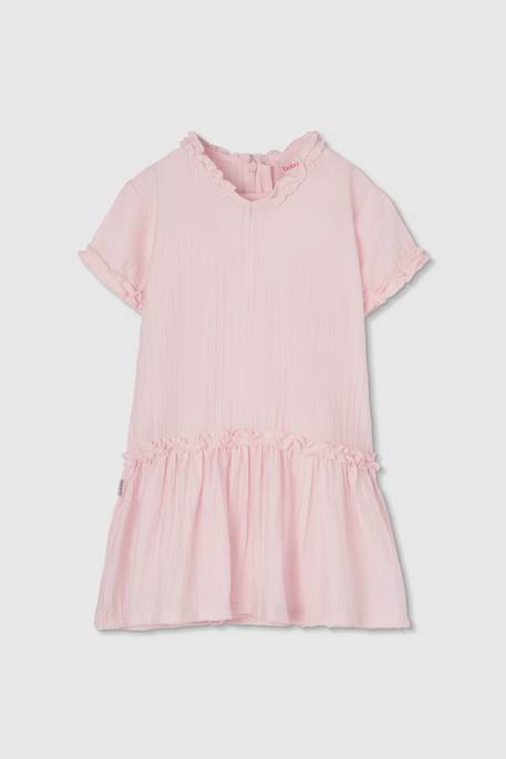 Robe à volants Rose 1 - vertbaudet enfant 
