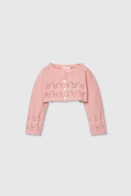 Boléro bébé fille Orange 1 - vertbaudet enfant 