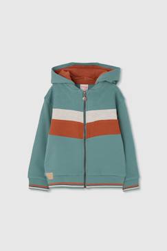 -Sweat zippé à capuche enfant