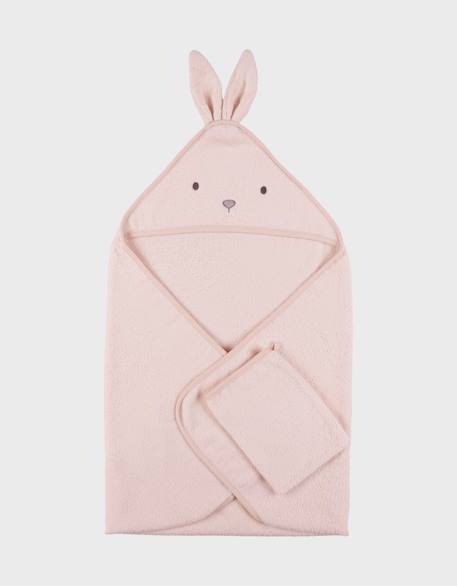 Cape de bain éponge - rosie Rose 4 - vertbaudet enfant 