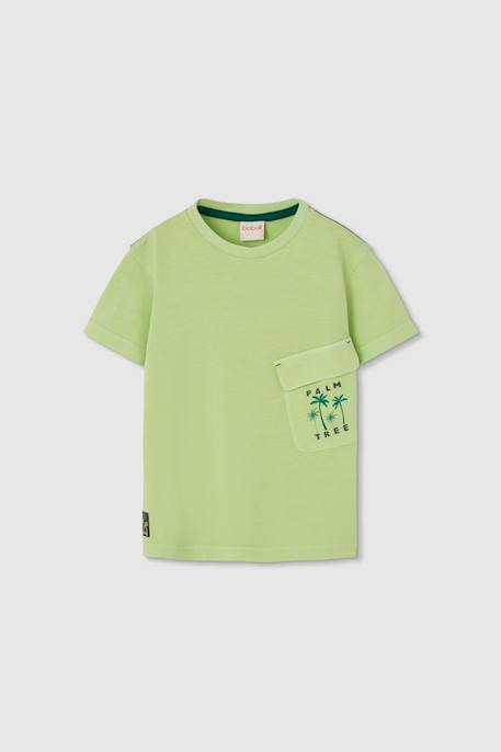 T-shirt enfant coton Vert 1 - vertbaudet enfant 