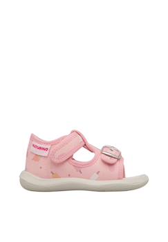 Chaussures-Chaussures bébé 17-26-Sandales à bout ouvert « open toe » en tissu paros