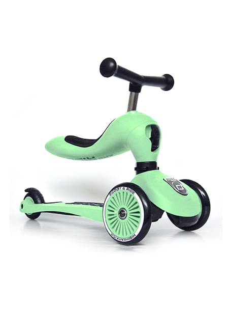 Trottinette evolutive enfant highwaykick dès 1 an Vert kiwi 3 - vertbaudet enfant 