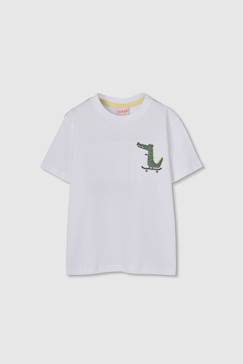Garçon-T-shirt, polo, sous-pull-T-shirt enfant coton  crocodile