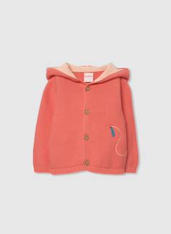 -Sweat zippé bébé en coton