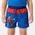 Short de bain garçon spiderman Bleu+Rouge 3 - vertbaudet enfant 