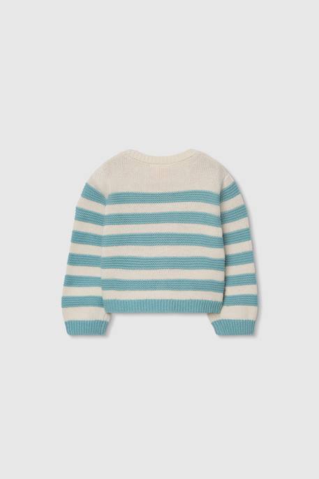 Gilet bébé en tricot Vert 2 - vertbaudet enfant 