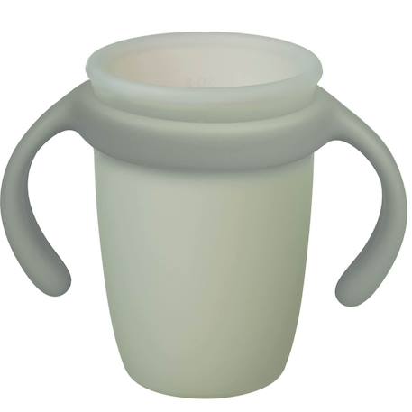 Tasse d'apprentissage évolutive Beige+Bleu+Rose+Vert 22 - vertbaudet enfant 