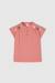 T-shirt fille coton Rose 1 - vertbaudet enfant 