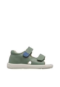 Chaussures-Chaussures bébé 17-26-Marche garçon 19-26-Sandales en cuir avec fermeture scratch july