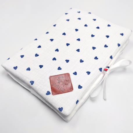 Protège carnet de santé  lovio Bleu+Rouge 3 - vertbaudet enfant 