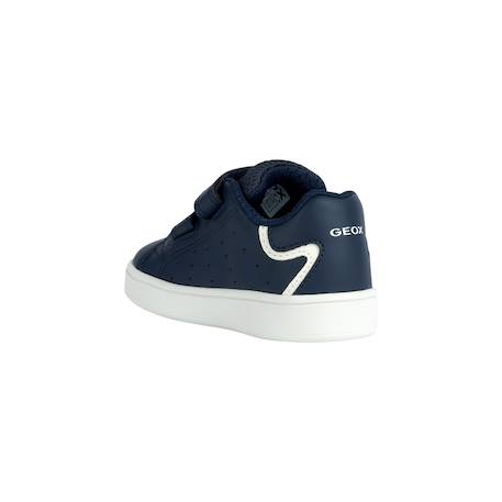 Baskets basses à scratch Marine clair   blanc 4 - vertbaudet enfant 