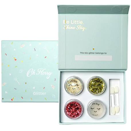 Palette de maquillage à paillettes naturel MULTICOLORE 5 - vertbaudet enfant 
