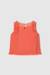 Tee-shirt fille en mousseline Rouge 2 - vertbaudet enfant 