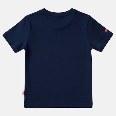 T-shirt manches courtes garçon avec imprimé Blanc+Bleu+Gris+Marine 19 - vertbaudet enfant 