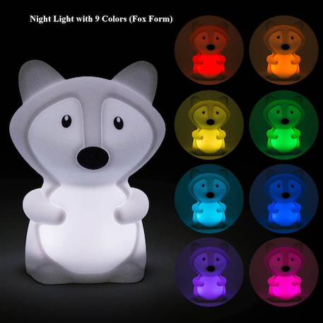Veilleuse lumineuse avec télécommande renard Écureuil 3 - vertbaudet enfant 
