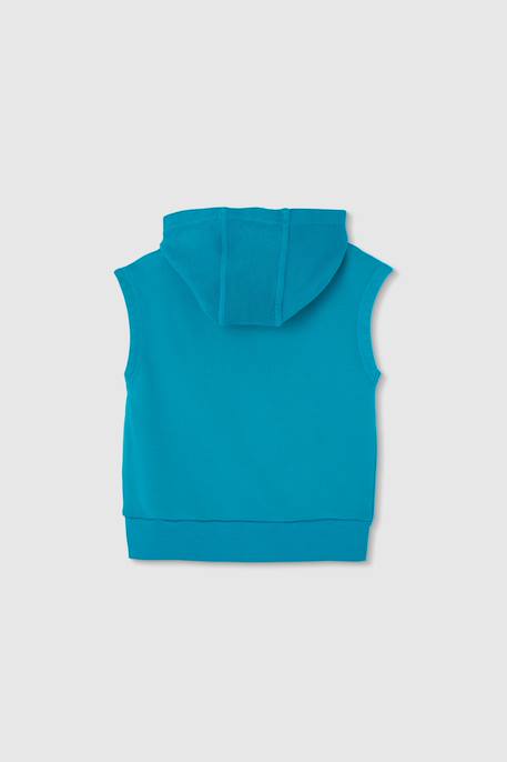 Sweat sans manche garçon Vert 2 - vertbaudet enfant 