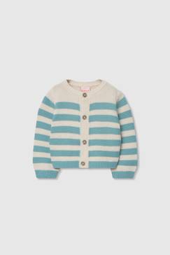 -Gilet bébé en tricot