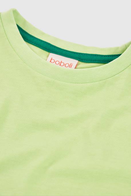 T-shirt enfant coton Vert 3 - vertbaudet enfant 