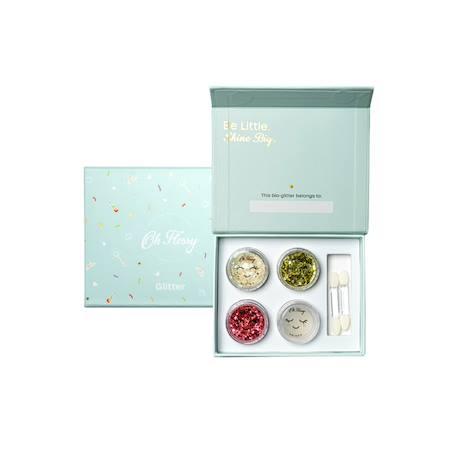 Palette de maquillage à paillettes naturel MULTICOLORE 1 - vertbaudet enfant 