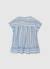 Blouse fille lin rayures Multicolore 2 - vertbaudet enfant 