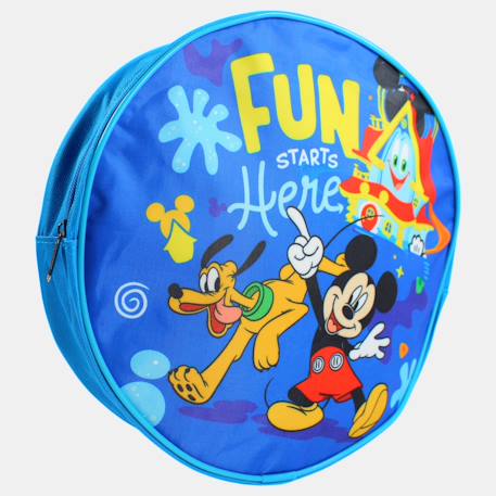 Sac à dos rond enfant 27x9 cm à motif mickey Bleu 1 - vertbaudet enfant 