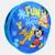 Sac à dos rond enfant 27x9 cm à motif mickey Bleu 1 - vertbaudet enfant 