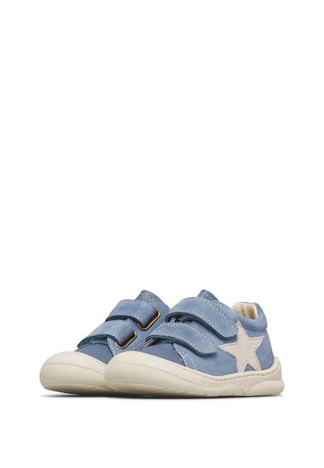 Chaussures en cuir et en daim babe 2 Céleste-blanc+Rose-blanc crème 5 - vertbaudet enfant 