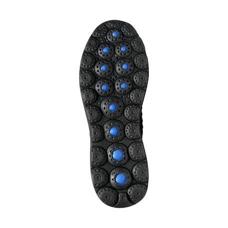 Baskets basses à enfiler Blanc+Marine+Noir 18 - vertbaudet enfant 