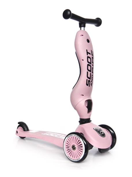 Trottinette evolutive enfant highwaykick Bleu acier+Jaune citron+Rose 13 - vertbaudet enfant 