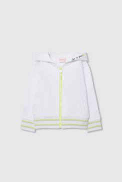 -Sweat zippé à capuche polaire