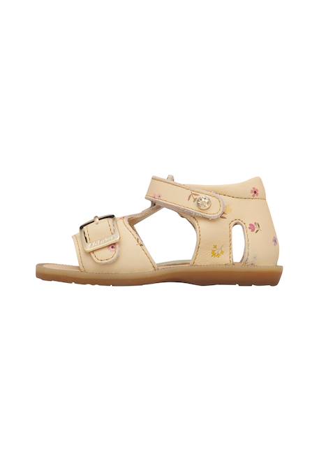 Sandales en cuir quarzo Beige- 3 - vertbaudet enfant 