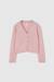 Gilet en coton Rose 1 - vertbaudet enfant 