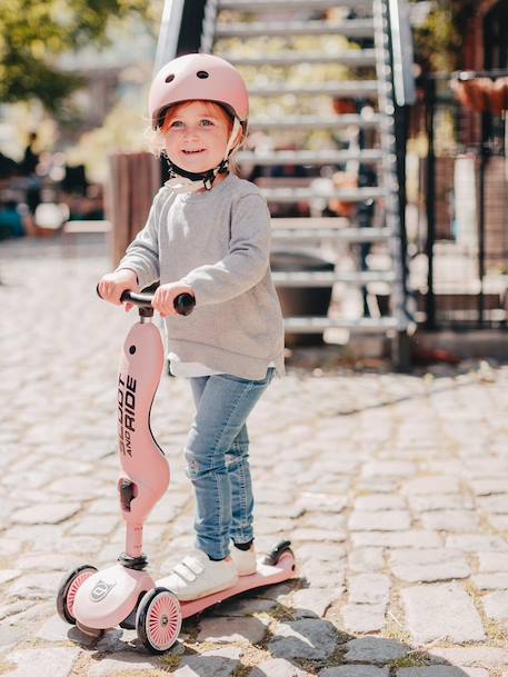 Trottinette evolutive enfant highwaykick Bleu acier+Jaune citron+Rose 10 - vertbaudet enfant 
