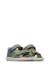 Sandales en cuir avec fermeture scratch july Marron clair-+Sage- 7 - vertbaudet enfant 