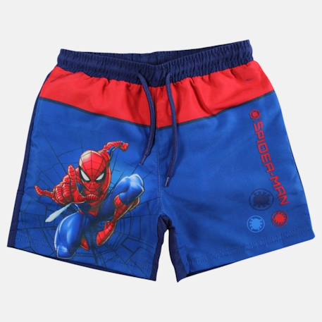 Short de bain garçon spiderman Bleu+Rouge 2 - vertbaudet enfant 