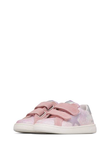 Baskets en cuir et en daim pinn vl. Rose-lilas 5 - vertbaudet enfant 