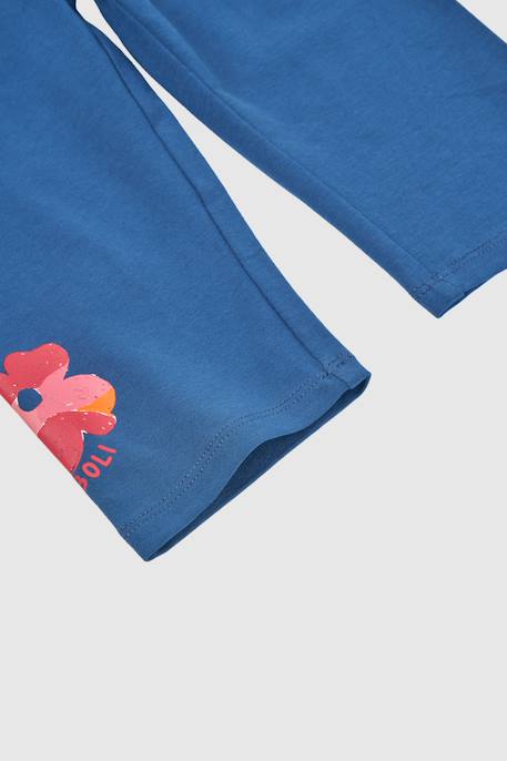 Legging corsaires en coton Bleu 4 - vertbaudet enfant 
