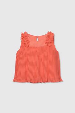 Tee-shirt fille en mousseline  - vertbaudet enfant