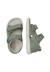 Sandales en cuir avec fermeture scratch july Marron clair-+Sage- 9 - vertbaudet enfant 