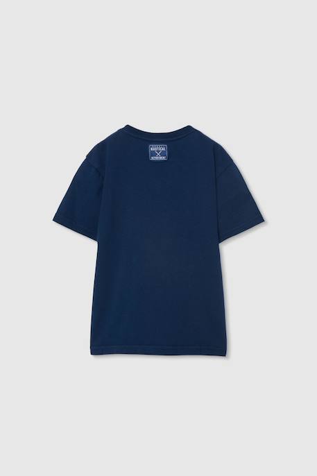 T-shirt garçon coton Bleu 2 - vertbaudet enfant 